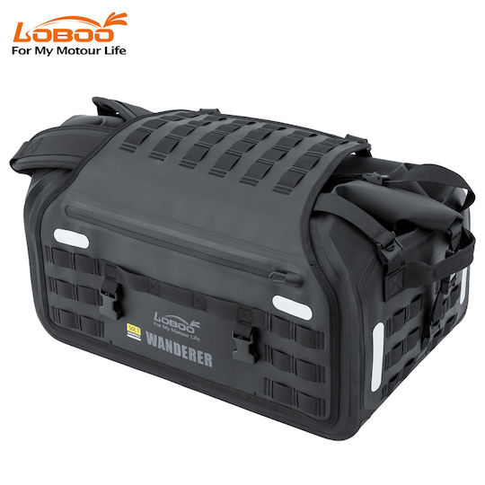 Loboo Waterproof Motorcycle Tail Bag 50lt