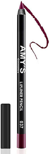 Amy's Μολυβι Χειλιων Lipliner Pencil No.037 Μωβ Σκουρο