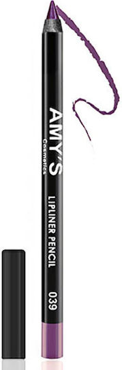 Amy's Lippenkonturenstift Lipliner Pencil Nr.039 Dunkel Lila