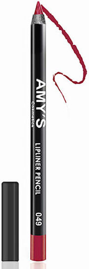 Amy's Creion Contur Buze Lipliner Nr.049 Roșu Închis