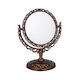 Schminkspiegel Kunststoff Tischplatte Antike Designs Oval 21x14cm