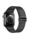 Forcell Curea Piele Negru (Apple Watch 38/40/41 mm, Forcell)