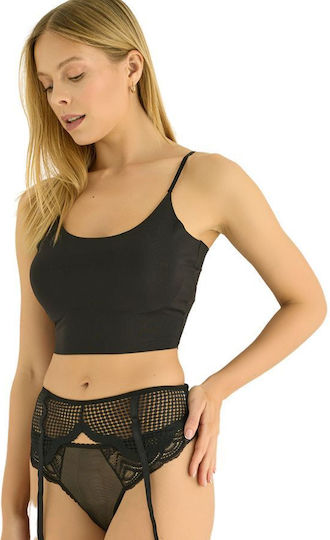 Women's Garters Set String Vanilya Secret Ashley Black