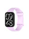 Λουράκι Σιλικόνης Μωβ (Smart Band 8 Pro)