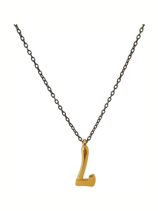 Millionals Vikings Chain Necklace Κολιέ Yellow