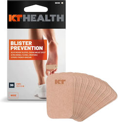Kt Tape Health Blister Ταινία Πρόληψης Φουσκάλων Προ-κομμένη Beige 9cm 30τμχ