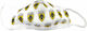 Multi Purpose Fabric Protective Mask Kids Reusable Protective Mask Children Various Designs & Colours 1 Piece A.E.K White