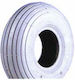 6×1.1/4″ 150/30 GRAU Glattes Reifen