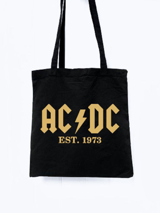 Ac Dc Чанта за пазаруване Черна