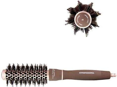 Ff Professional Perie De Păr Ionică Cu Tehnologie Nano Păr Natural 25mm Chb4025