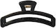Black Glossy Plastic Hair Claw 10 Cm