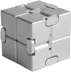 Fidget Cube Metal Silver Fidget Cube Metal Silver