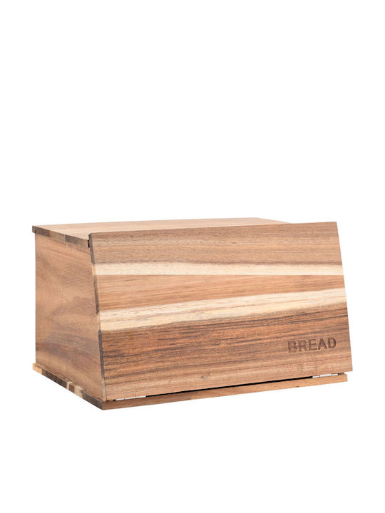 Estia Allure Bread Box Wooden Beige 38x26x19cm