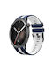 Amazfit Balance 22mm Δίχρωμο Αθλητικό Μπρασελέ Σιλικόνης Μπλε+λευκό