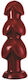 Mister B Thermal Detonator Anal Dildo Large Red