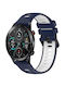Rubber Strap Blue 46mm