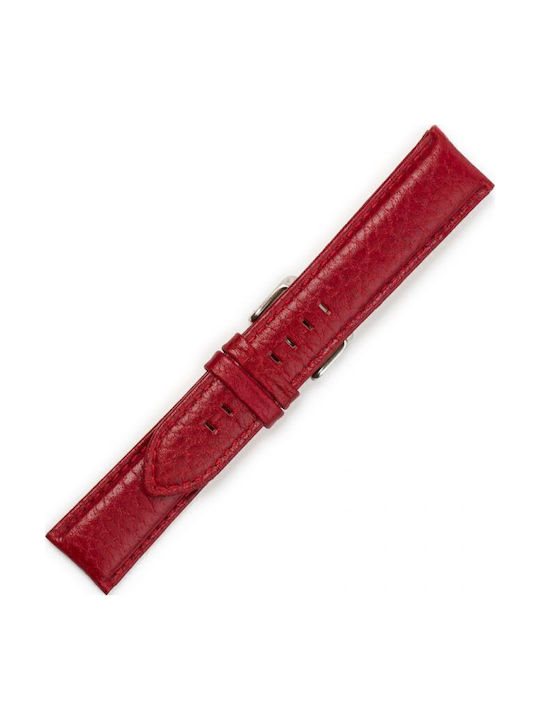 KOSTELO Lederriemen Rot 18mm