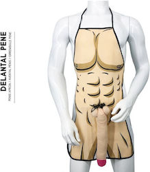 Diablo Picante 3d Penis Apron Muscular Bold