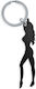 Diablo Picante Keyring Female Silhouette In Black Color Beer Opener