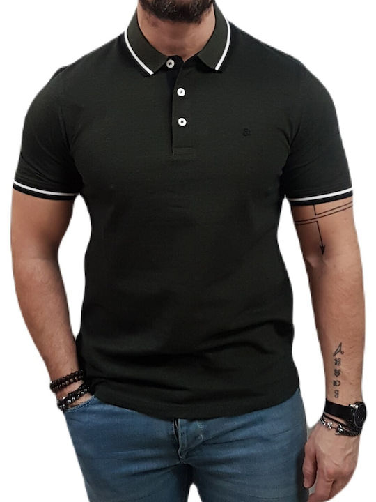 Jack & Jones Tricou Polo Forest Night Indigo