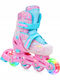 Raven Inline Einstellbar Rollers Rosa Erwachsene/Kinder