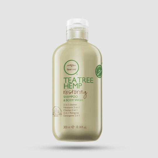 Paul Mitchell Tea Tree Hemp Tonifiant Gel De Duș Cremos Cu Miros De Citrice 300ml
