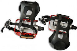 Pegas 869LC Clipless Bicycle Pedals Silver