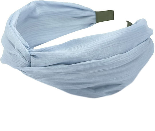 Στέκα Τουρμπάνι Οργαντίνα Ρίγα Dark Pastel Solid Μπλε