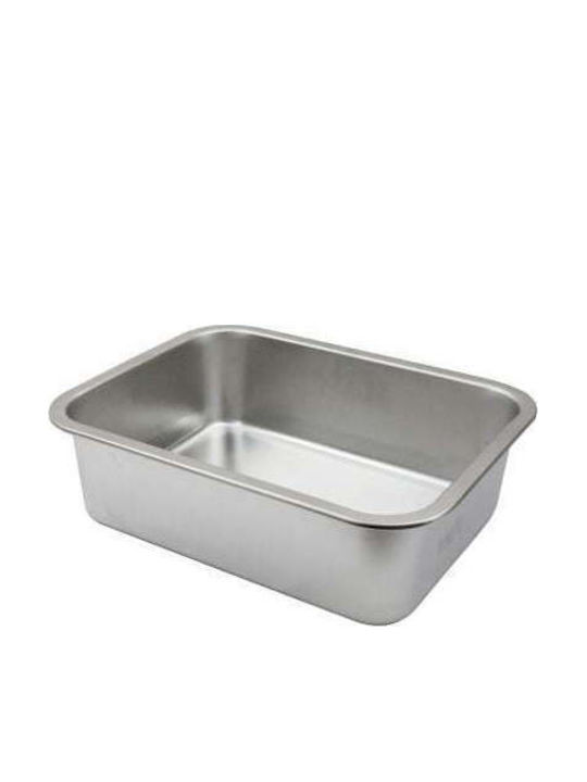 Elekom Stainless Steel Rectangular Baking Pan 22x32cm