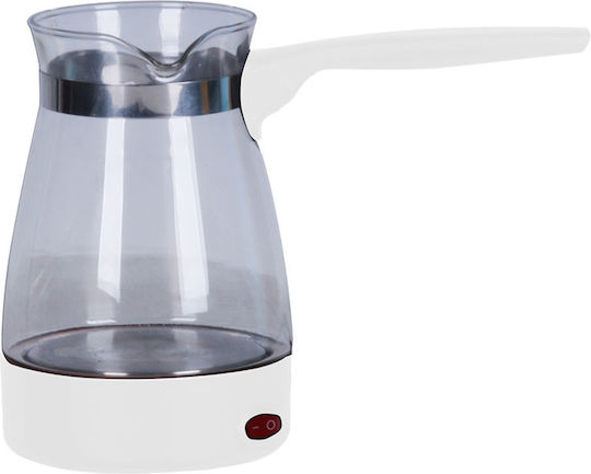 TnS Ηλεκτρικό Μπρίκι 800W με Χωρητικότητα 600ml Λευκό