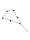 Amalfi Accessories Fußarmband aus Edelstahlkette