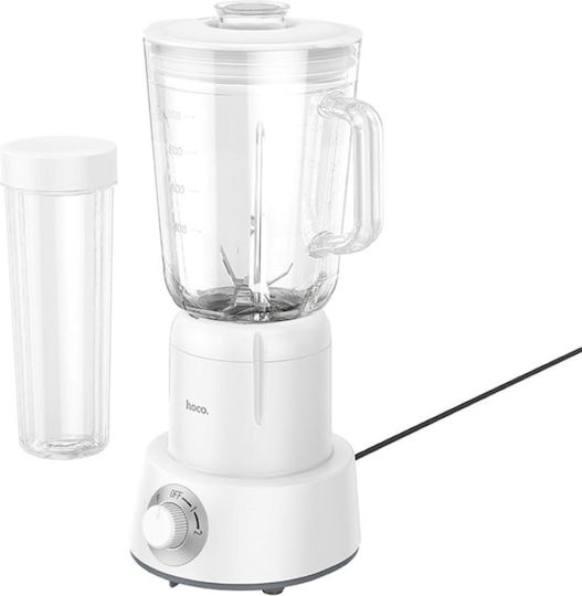 Hoco Blender with Glass Jug 1 lt 250W Gray