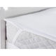 Kotonia Home Impermeabil Protecție saltea pentru bebeluși Alb Bumbac cu bordură 60x120buc