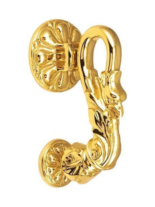 Türgriff Handgefertigt Poggi Mariani 700 B Gold 7x15cm