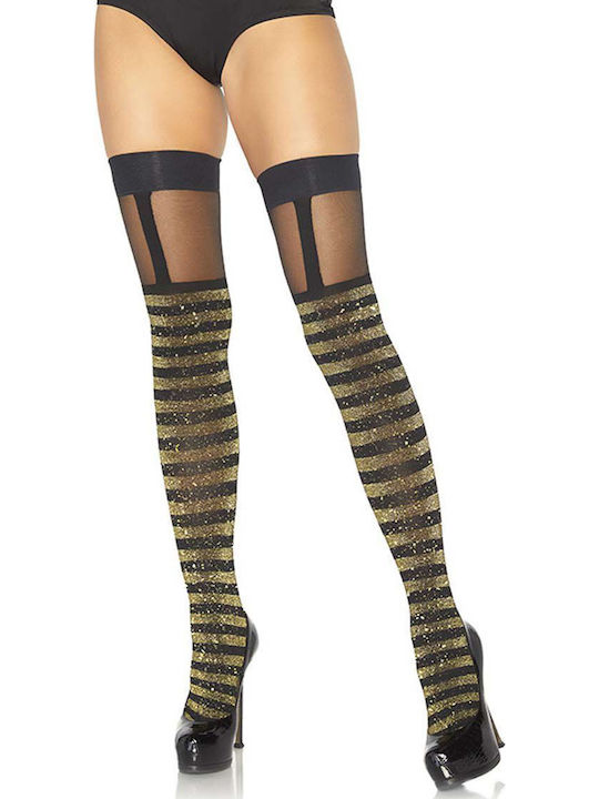 Thigh Highs Sexy Κάλτσες Χρυσές