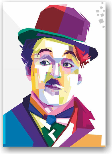 Декоративна Табела Рамка Charles Chaplin 20x30