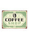Διακοσμητική Πινακίδα "coffee Shop" 20x14