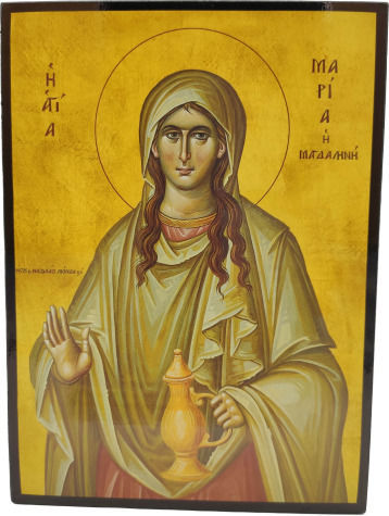 Εικονα Αγια Μαρια Η Μαγδαλινη Ξυλινη 25x18