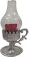 Καντηλι Μεταλλικο Καντηλοκουπα Ασημι