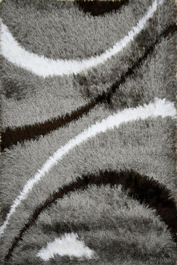 Glamour Shaggy Rug 7203 Beige 133x190cm