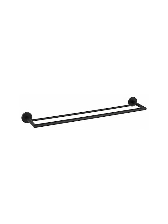 Διπλή Πετσετοθήκη 60cm Bronze Art Σειρά Loft-50...