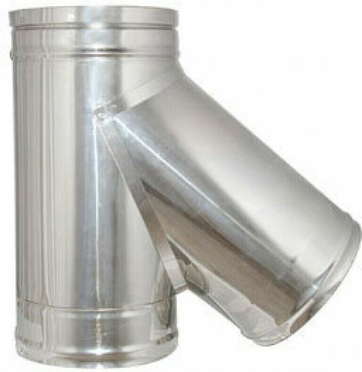 Semi-Branch 135° Diameter 160mm Inox 304ce Technometal Hellas
