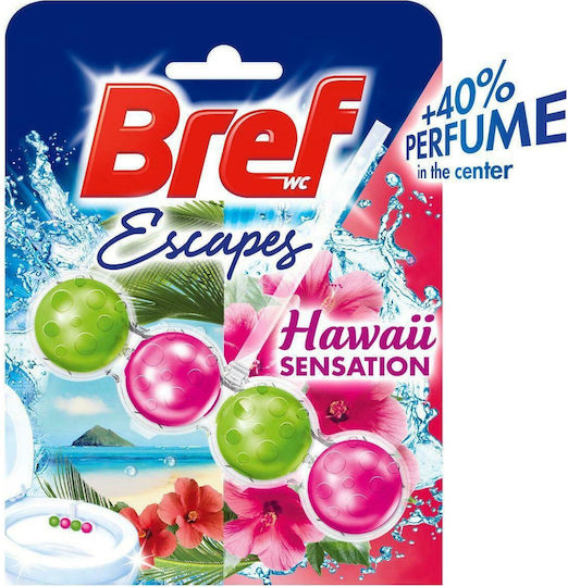 Toilet Block Power Active Hawaii Bref Wc Block 50g