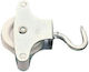 Roller mit Haken Metallisch