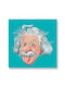 Διακοσμητική Πινακίδα Κάδρο Albert Einstein 50x50