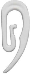 Hooks Curtain Hook 50 Pieces White