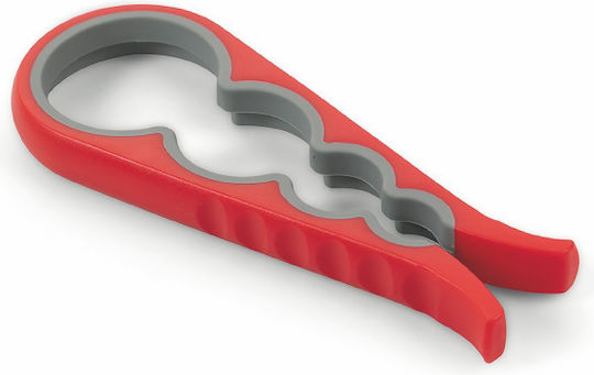 Jar Opener 4 Sizes Red Grey Plastic Si Chef 9x22.5 Cm 5900265