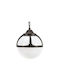 Lido Outdoor Hanging Ceiling Light in Black Color L52A-8184-20