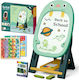 Kinder Tafel Beschriftungstafel Beidseitig Boden 62x32,5x30cm