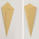 Rice Cone 7.5x19.5cm Paper Glued Craft 0517914 50pcs